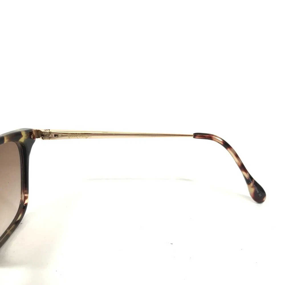 Lilly Pulitzer Sunglasses Martinique TO 9C1 Gold Tortoise Square Brown Lenses